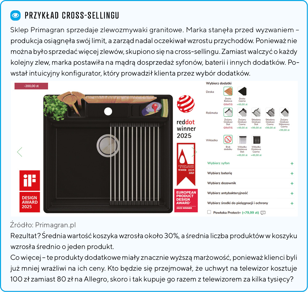 Średnia wartość koszyka dźwignią wzrostu w e-commerce. Jak zwiększać przychody e-sklepu dzięki cross-sellingowi, upsellingowi i adekwatnym miarom