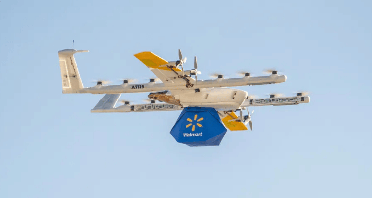 Walmart przekroczył milion dostaw dronami. Klienci otrzymują produkty choćby w 23 minuty